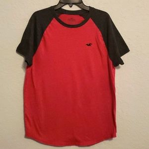 Men's Hollister Shirt, Red, Small